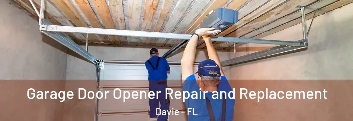  Garage Door Opener Repair and Replacement Davie - FL