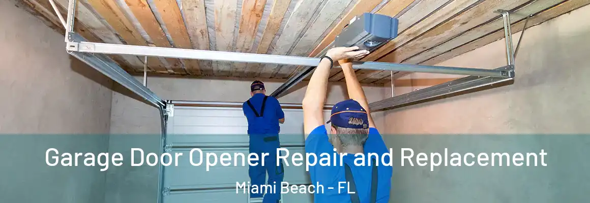  Garage Door Opener Repair and Replacement Miami Beach - FL