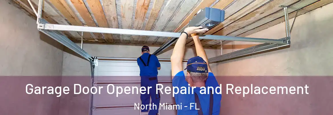  Garage Door Opener Repair and Replacement North Miami - FL