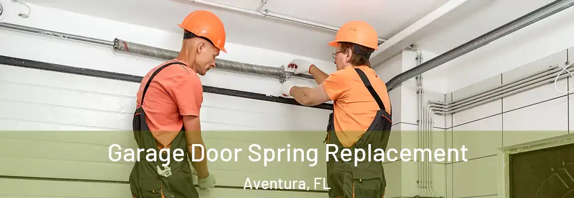  Garage Door Spring Replacement Aventura, FL